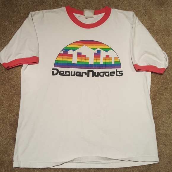 vintage denver nuggets shirt